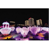 燈光雕塑小品城市景區(qū)燈光雕塑設(shè)計(jì)意義和分類
