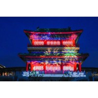 文旅夜游建筑3D Mapping墻體秀